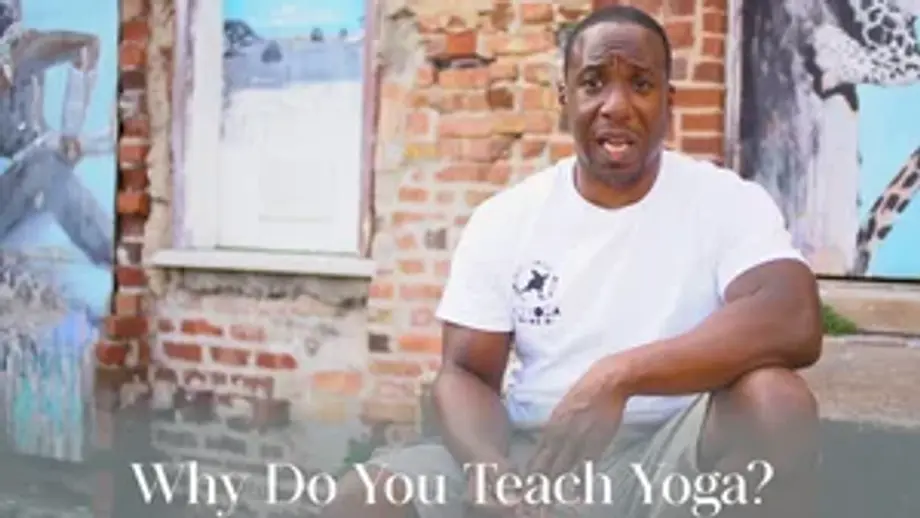 Marshawn Feltus shares why he teaches yoga